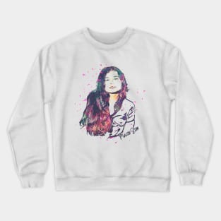 Mazzy Star Hope Sandoval Retro Sketch Fan Art Crewneck Sweatshirt